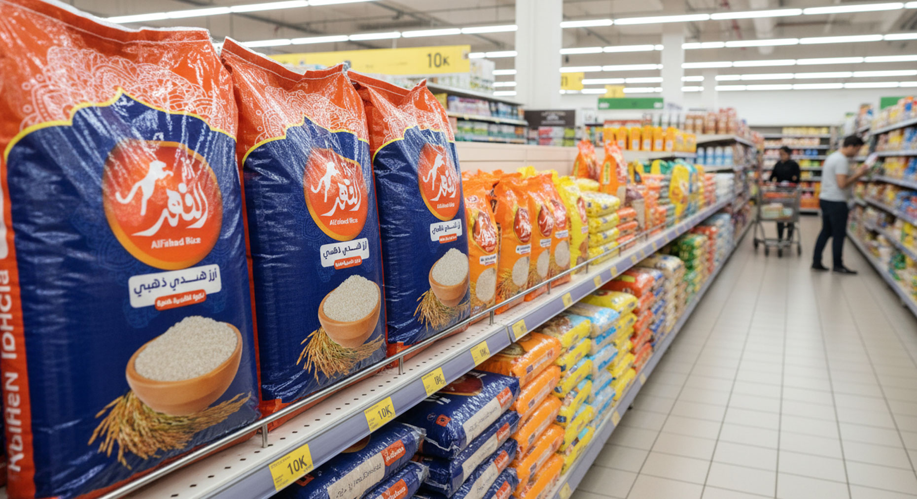 توريد وتجارة <br>المواد الغذائية